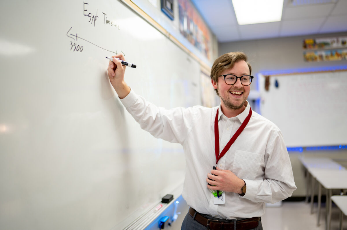 One man became Shelby County’s First-Year Teacher of the Year—here’s how One man became Shelby County’s First-Year Teacher of the Year—here’s how