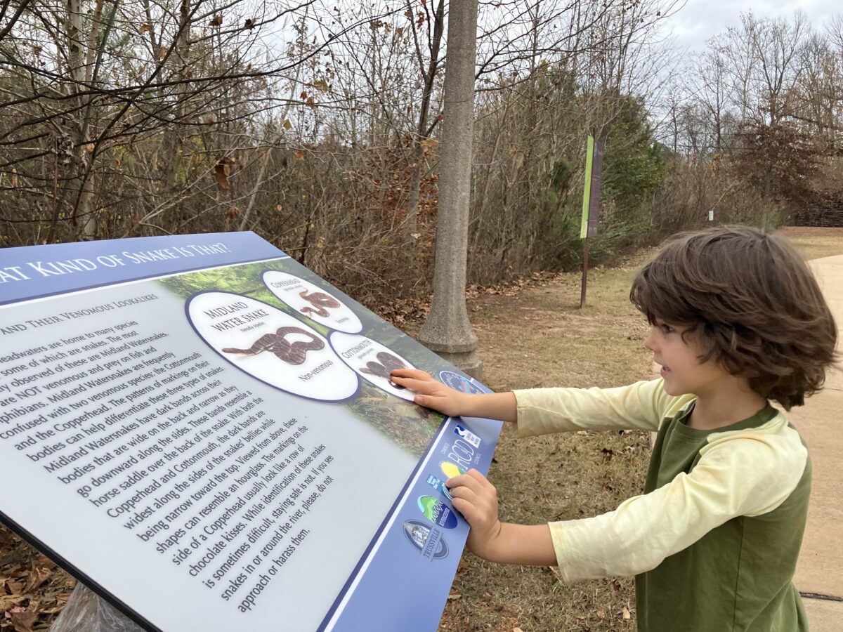 Friends of Pinchgut Creek unveil new interpretive signs in Trussville Friends of Pinchgut Creek unveil new interpretive signs in Trussville