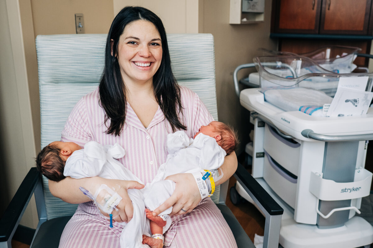 This Birmingham mom delivered rare twins at UAB