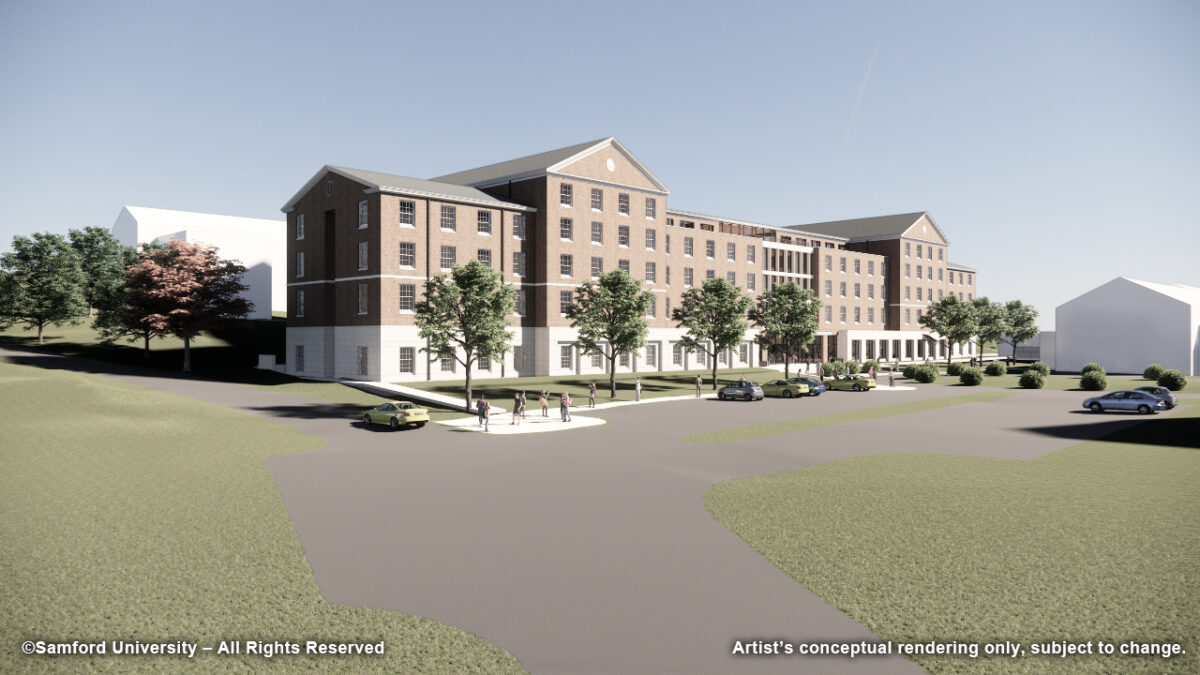 Samford, Perspective Southwest