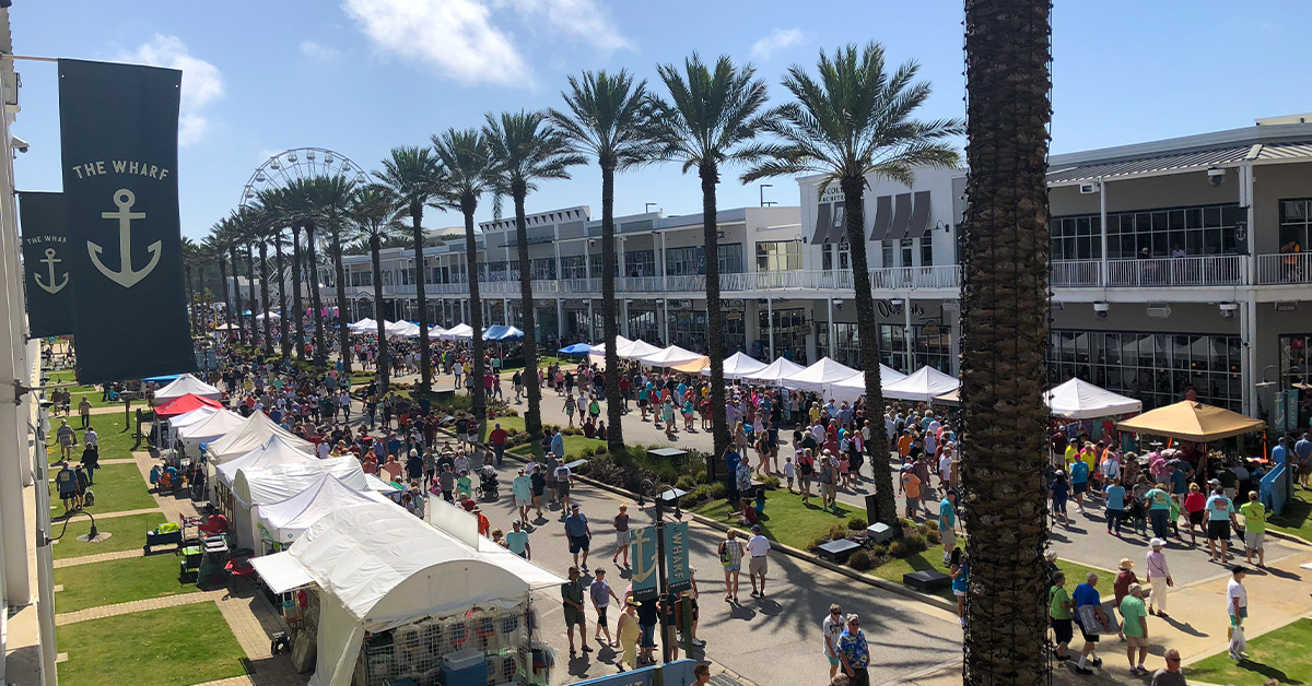 Hot Gulf Shores + Orange beach rentals, food, events + more now 8 Wharf Festival, Orange Beach, Gulf Shores, Brett-Robinson Vacation Rentals