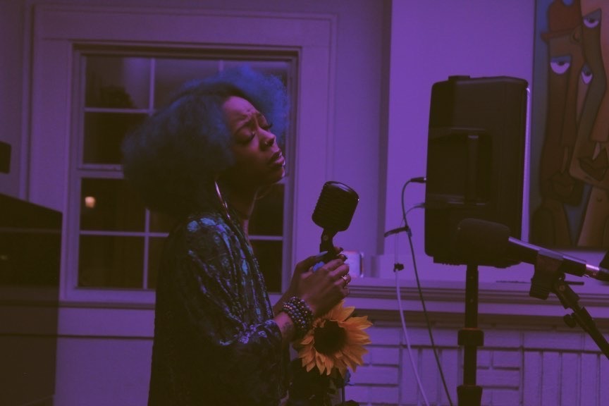 Kennie Blk. at the Max Stern Lounge in February 2022 Kennie Blk. at the Max Stern Lounge in February 2022