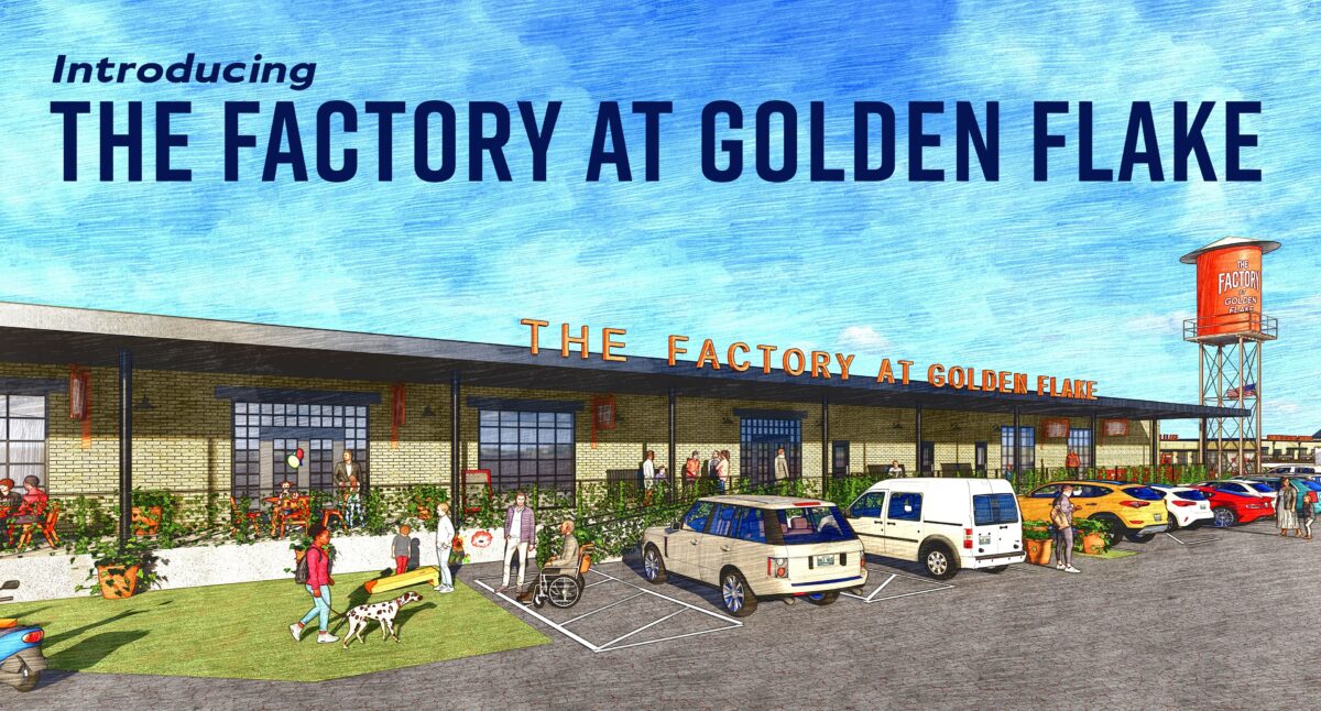 NEW: “The Factory at Golden Flake” redevelopment planned for Birmingham