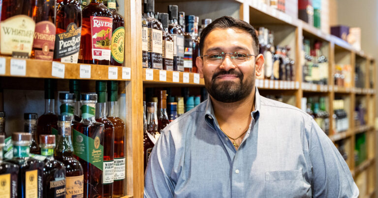 Check out this new liquor store—a drive-thru window, great selection + more