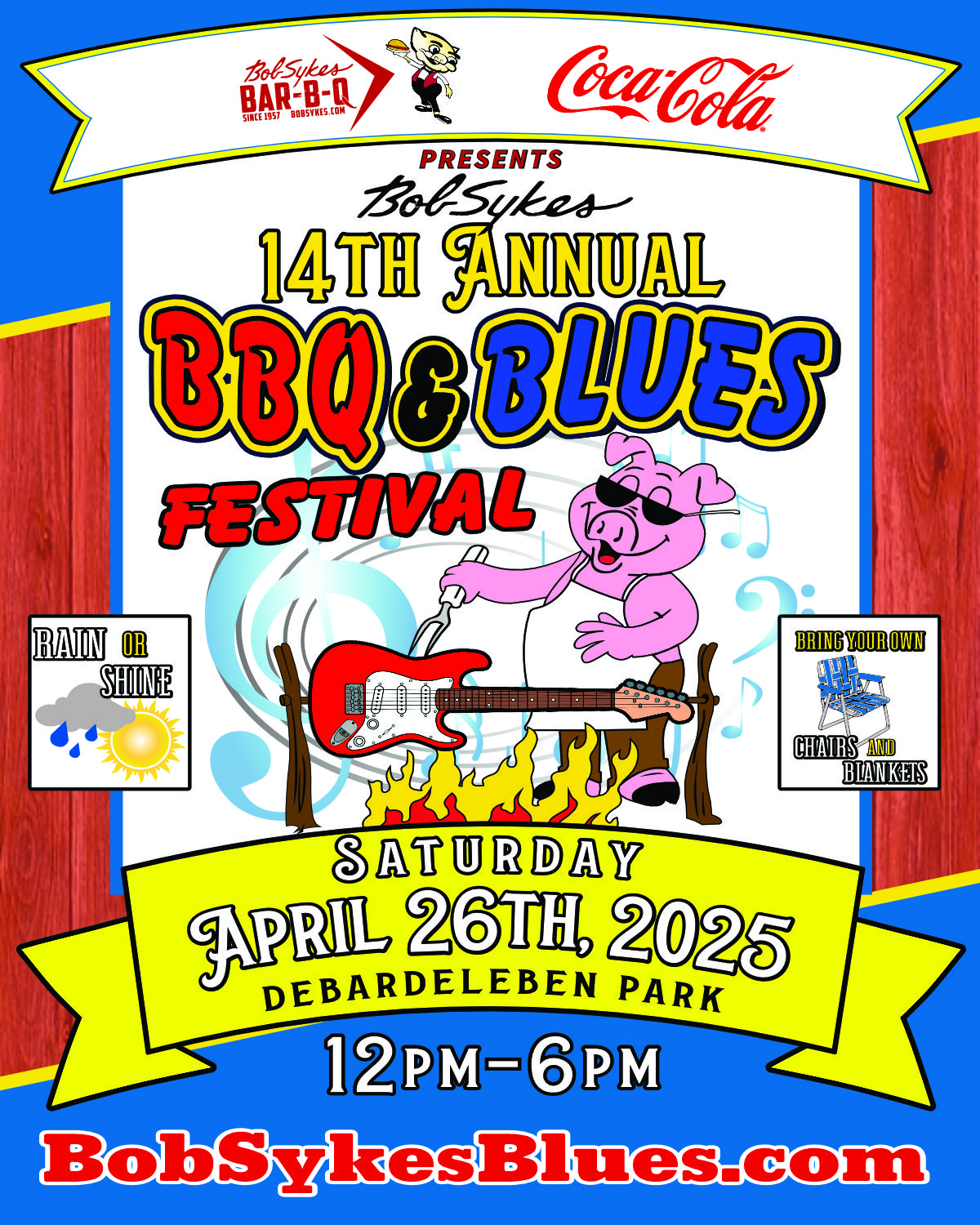 Bob Sykes BBQ & BLUES Festival