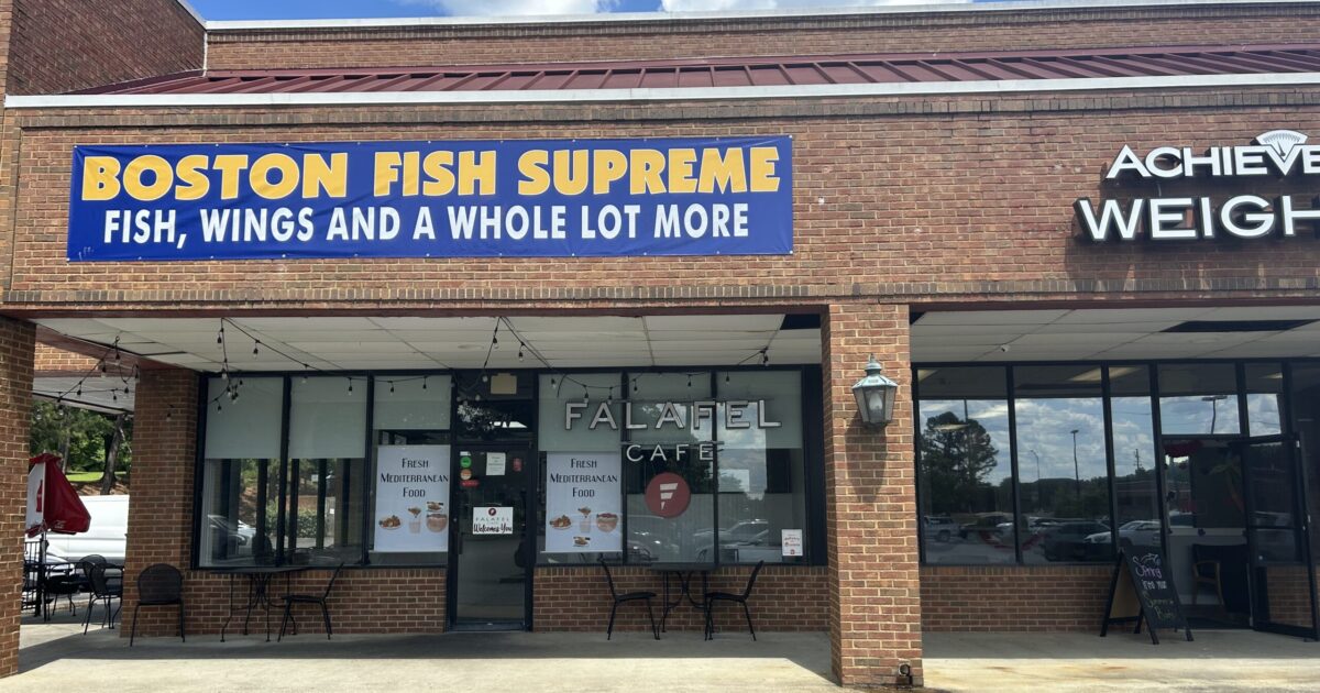 BREAKING: Boston Fish Supreme set to replace Falafel Café in Hoover BREAKING: Boston Fish Supreme set to replace Falafel Café in Hoover