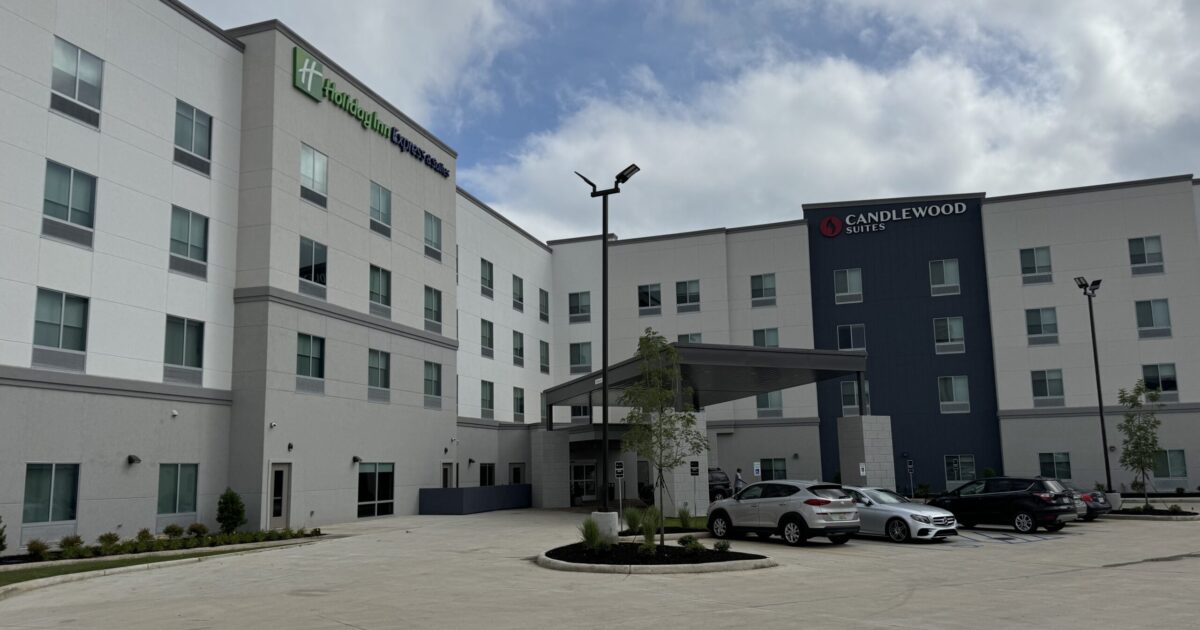 NEW: First dual-branded Holiday Inn Express + Candlewood Suites opens in Bessemer NEW: First dual-branded Holiday Inn Express + Candlewood Suites opens in Bessemer