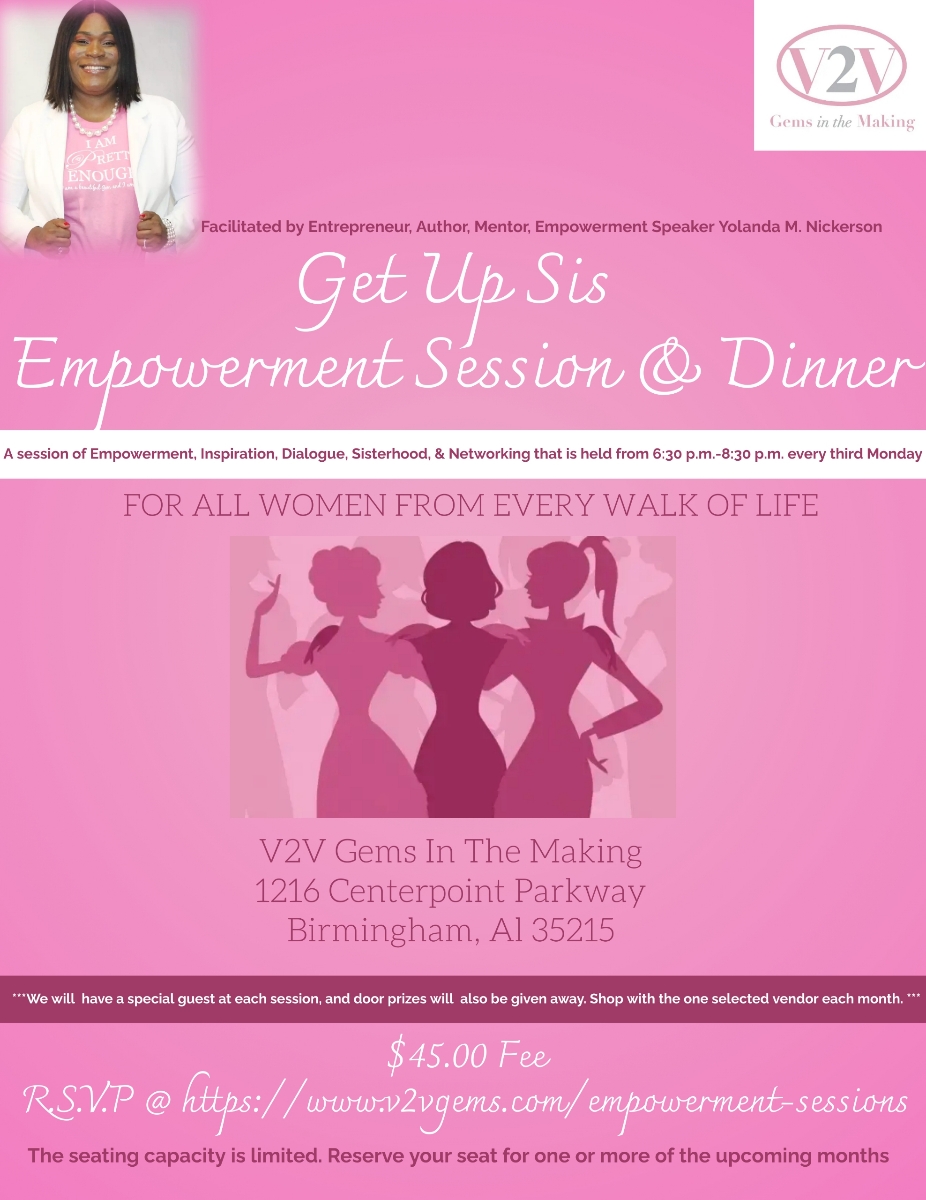 Get Up Sis Empowerment Session and Dinner