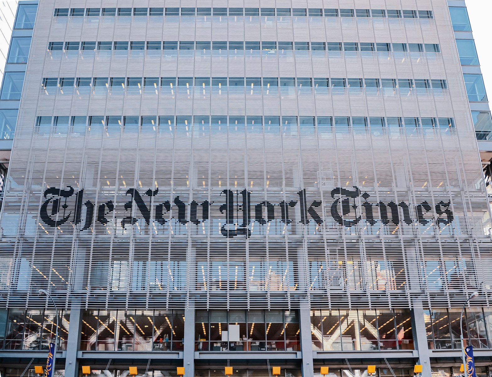 the new york times building in new york city