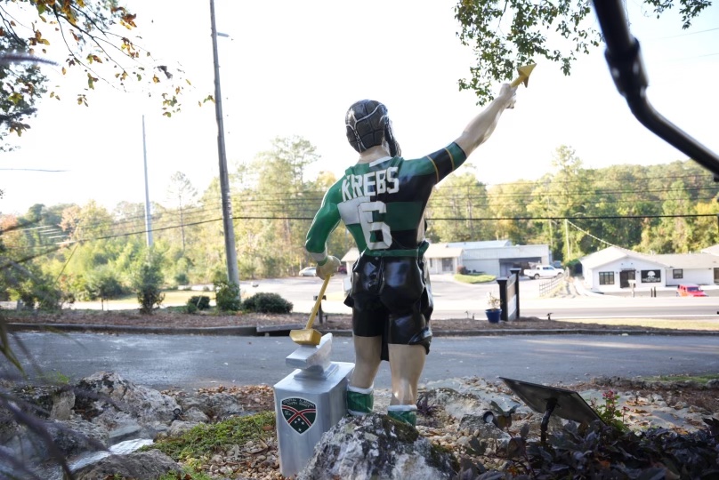 New Vulcan statue celebrates rugby in Birmingham | Bham Now