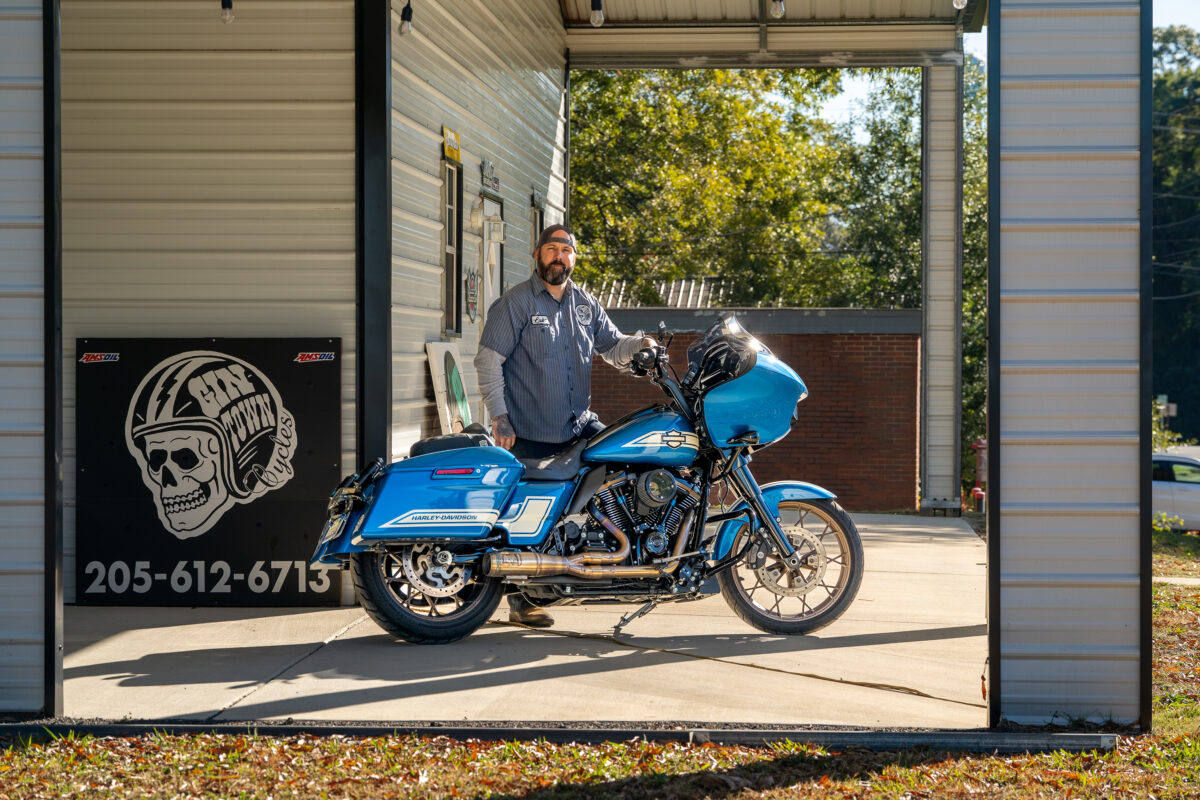 Gintown Cycles in Graysville a throwback to classic small town motorcycle shops