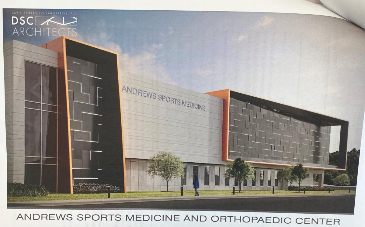 Andrews Sports Medicine planning new facility at Brookwood Village Andrews Sports Medicine planning new facility at Brookwood Village
