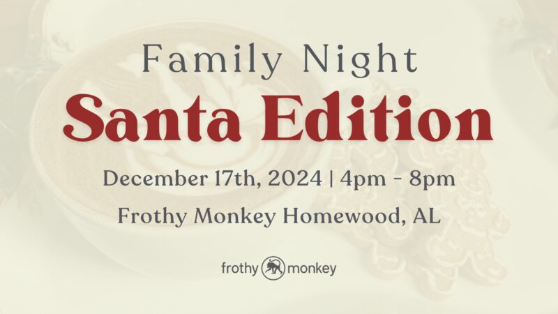 Frothy Monkey Pictures with Santa Frothy Monkey Pictures with Santa