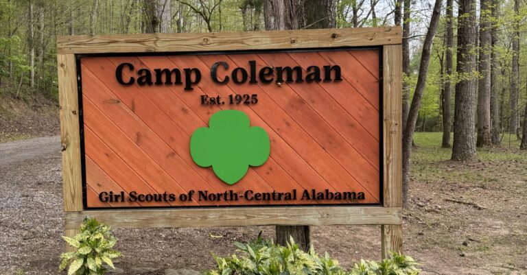 Girl Scouts building pro-level disc golf course at historic Camp Coleman Girl Scouts building pro-level disc golf course at historic Camp Coleman