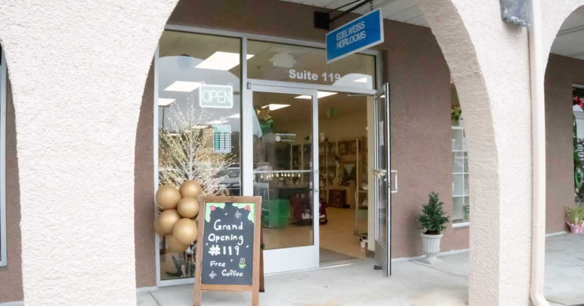 NOW OPEN: Edelweiss Heirlooms in Vestavia Hills