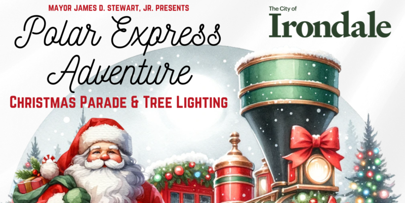 Irondale’s Polar Express Adventure Christmas Parade and Tree Lighting Irondale’s Polar Express Adventure Christmas Parade and Tree Lighting