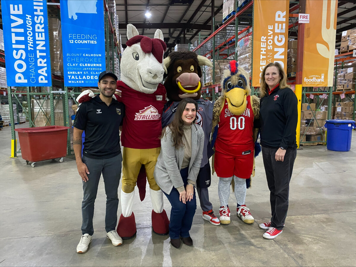 Fight hunger together: Birmingham’s 5 pro teams collect food