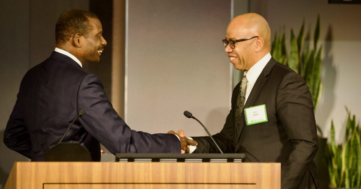 History In Motion: Regions Bank honors Lt. General A.C. Roper History In Motion: Regions Bank honors Lt. General A.C. Roper