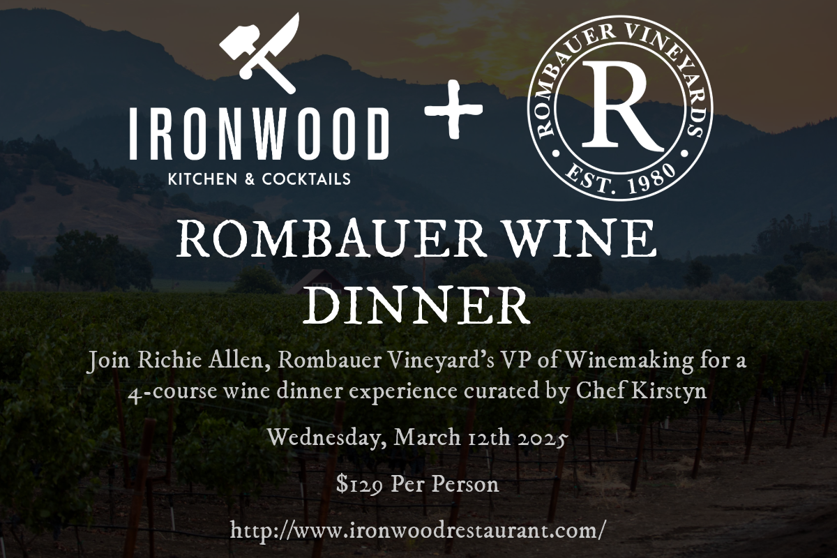 Rombauer Wine Maker Dinner