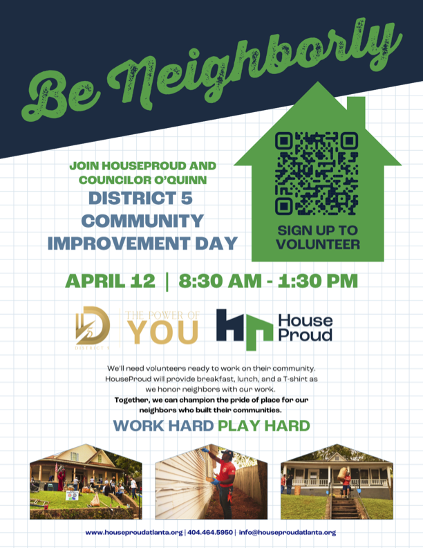 Be Neighborly: District 5 Community Improvement Day