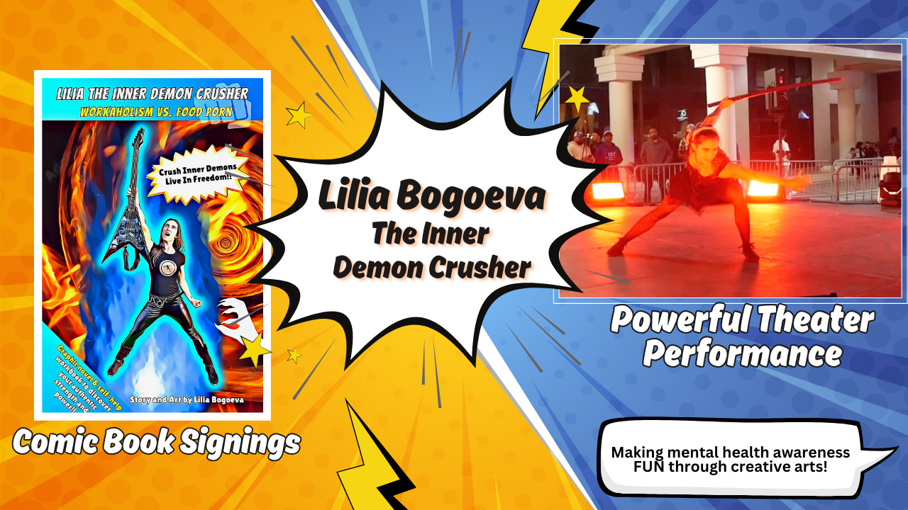Lilia Bogoeva at Warrior Comic Con