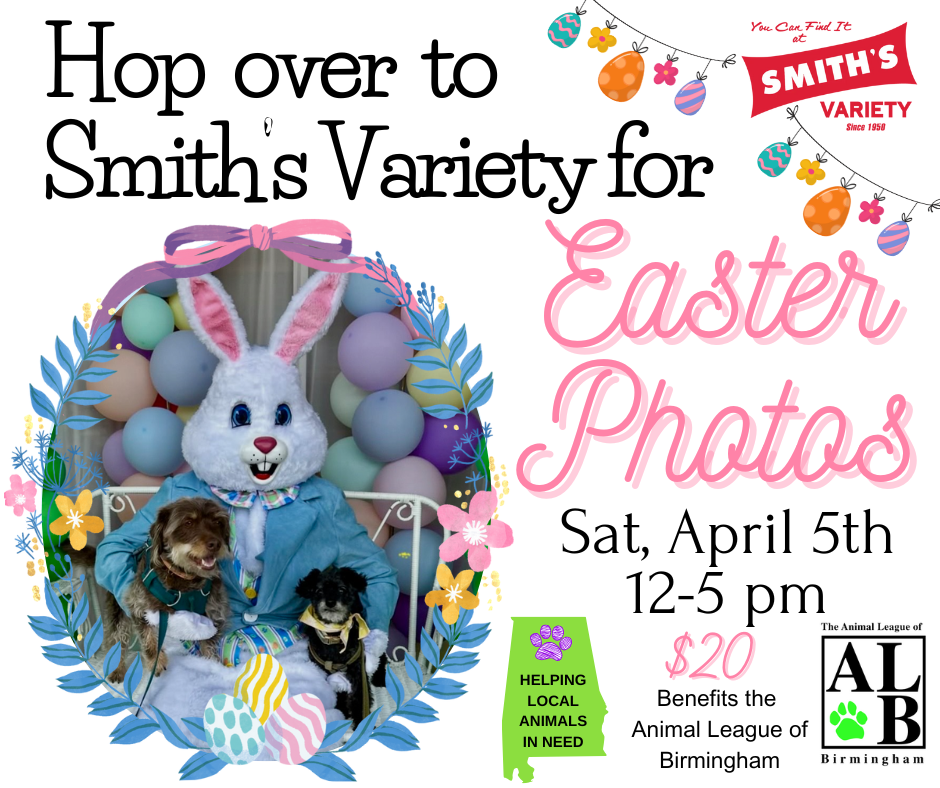 Easter Bunny Photos at Smith’s Variety
