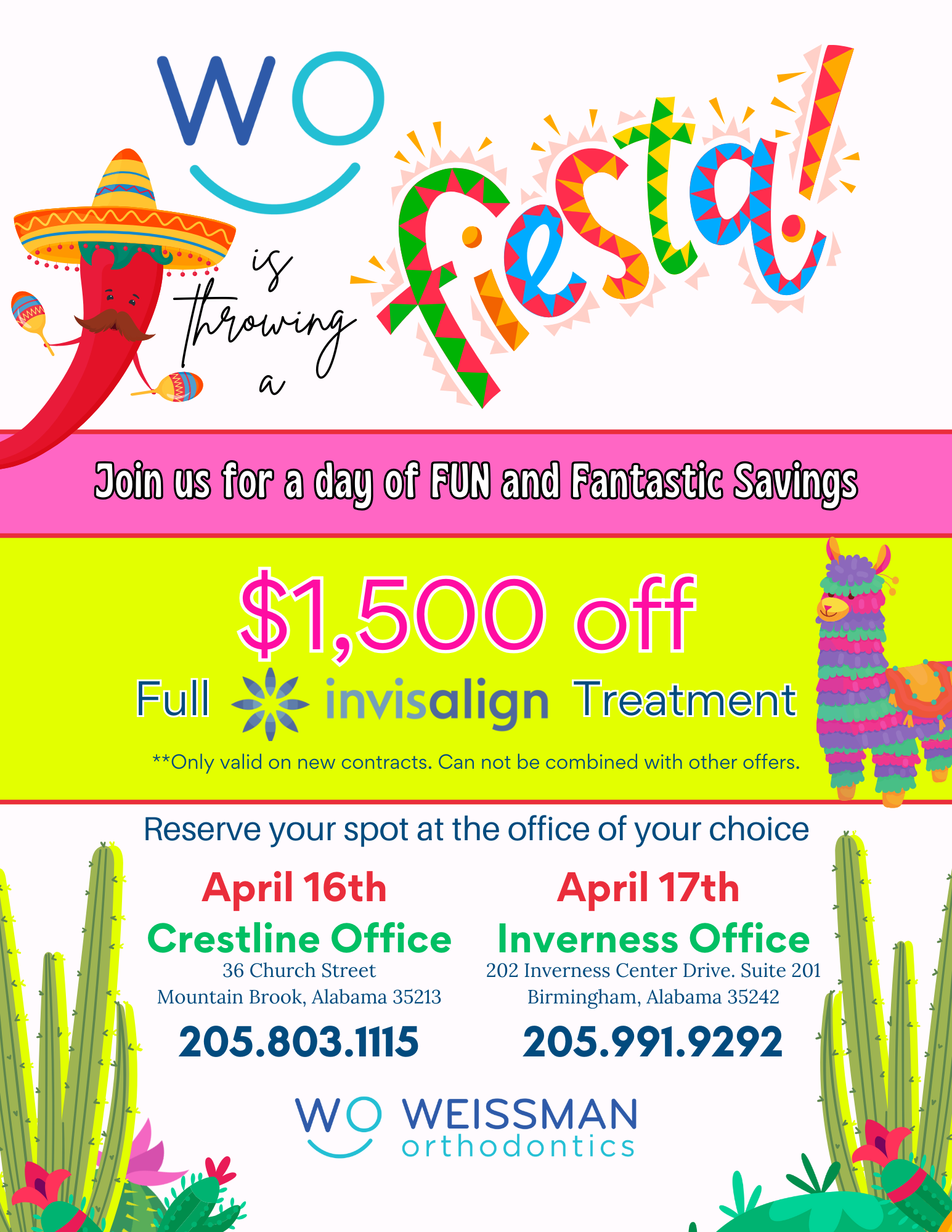Weissman Orthodontics Spring Fiesta
