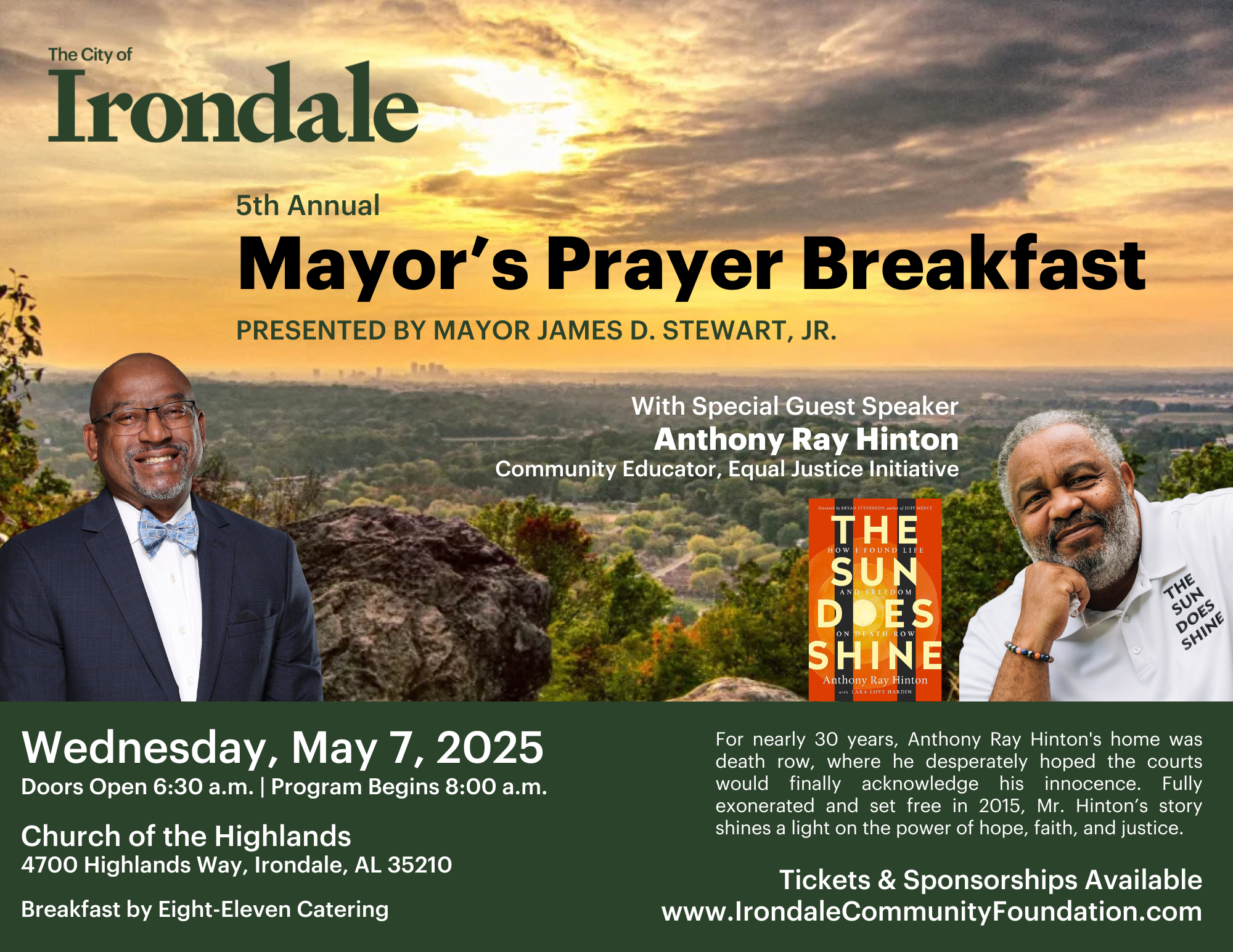 City of Irondale 5th Annual Mayor’s Prayer Breakfast