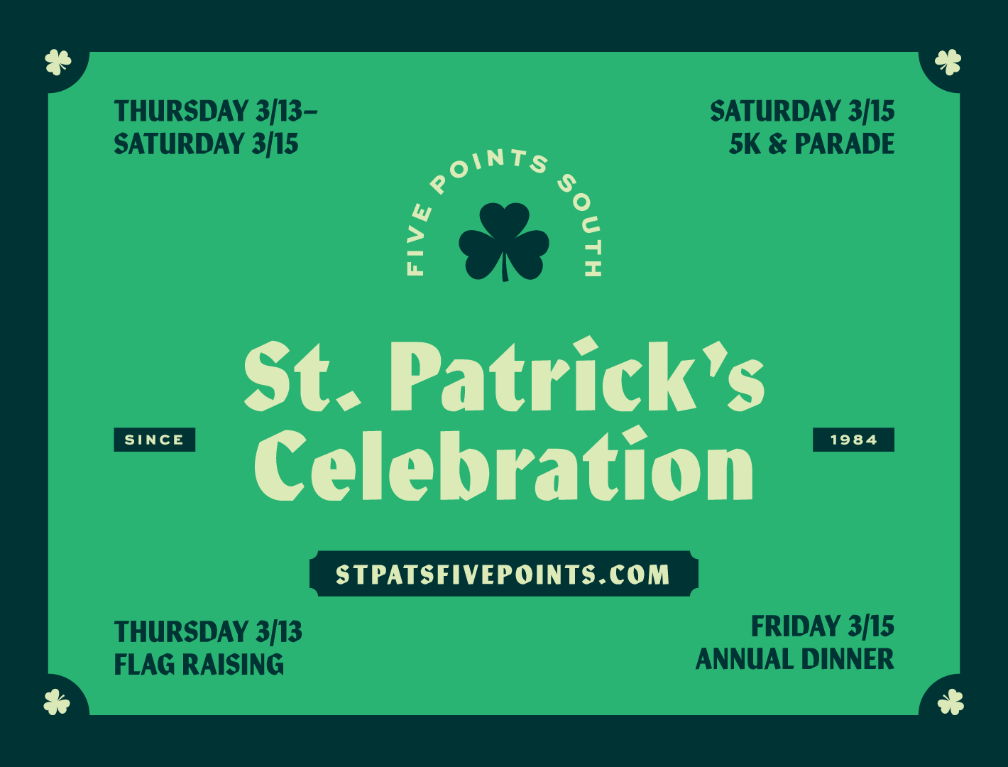 41st Annual St Patrick’s Day Celebration