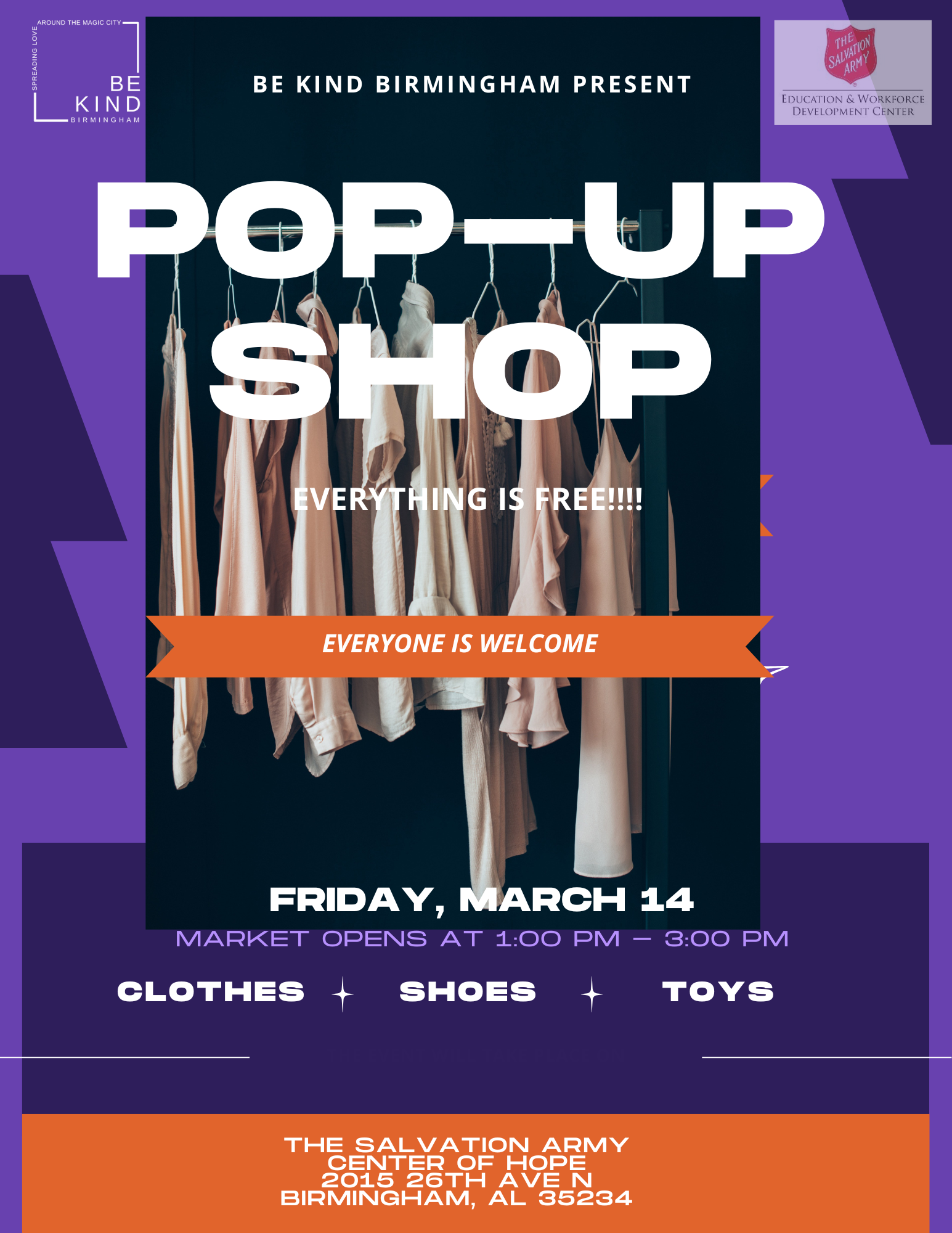 Free Pop-up Shop