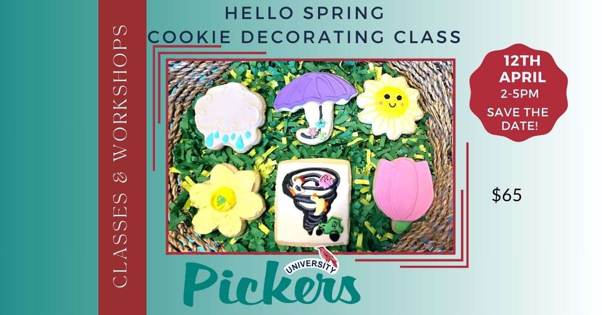 Hello Spring Cookie Decorating Class