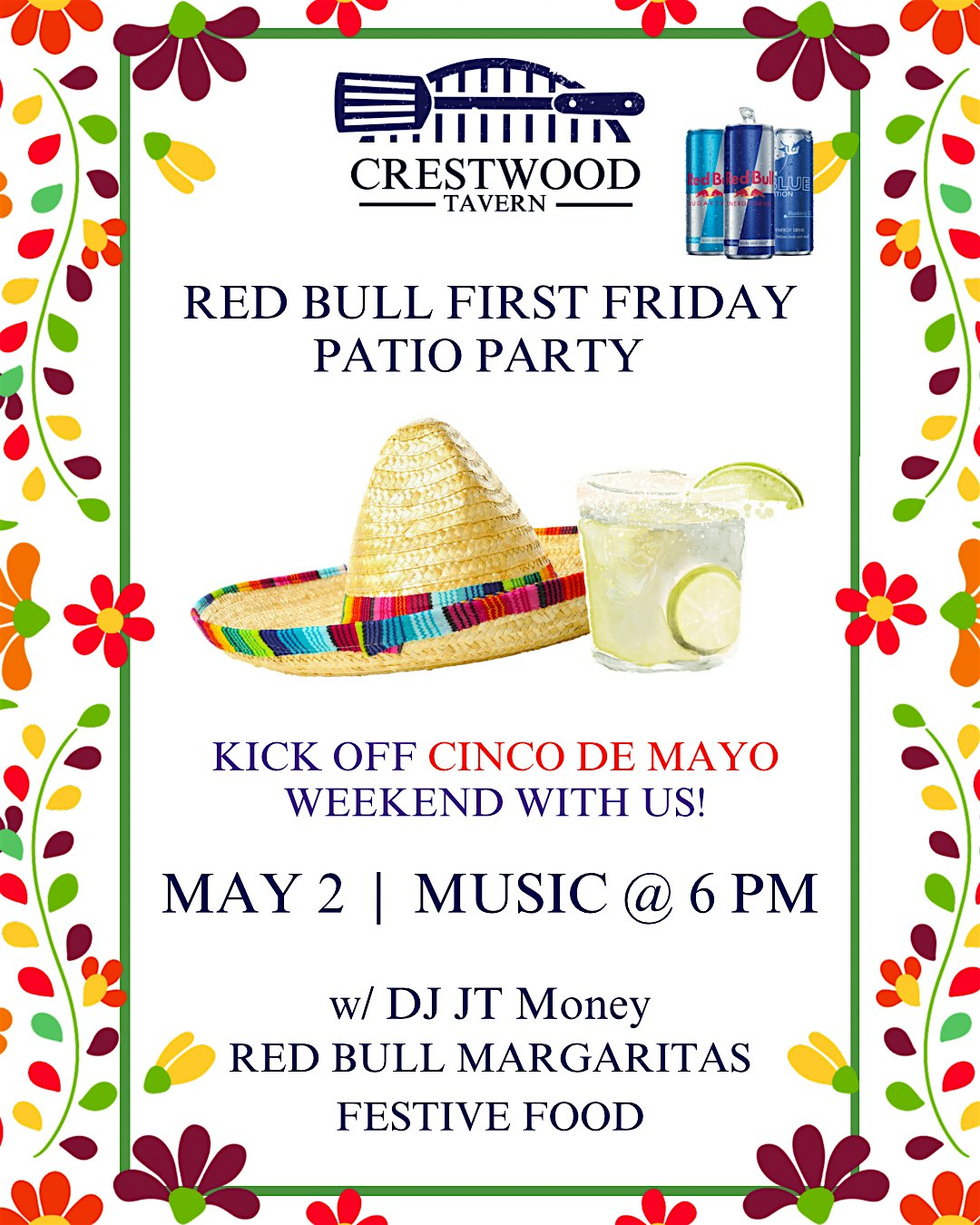 First Friday at The Tav – ¡Cinco de Mayo!