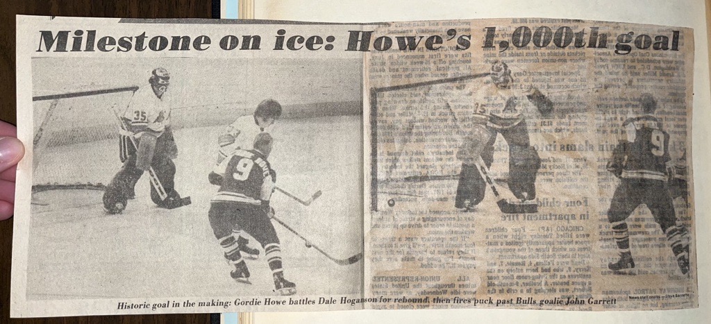 HOCKEY HISTORY: Gordie Howe’s historic 1000th goal against the Birmingham Bulls HOCKEY HISTORY: Gordie Howe’s historic 1000th goal against the Birmingham Bulls