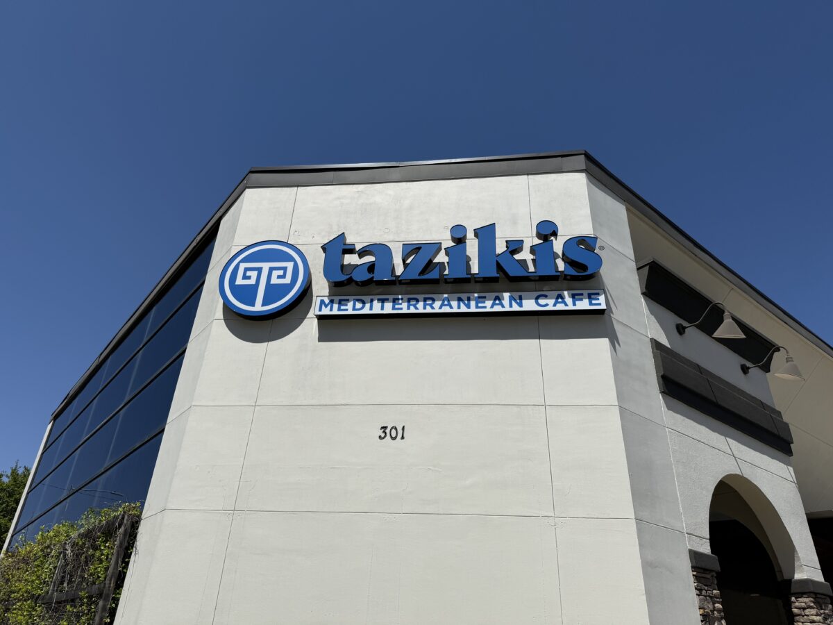 Taziki’s is coming soon to Knox Square in Hoover