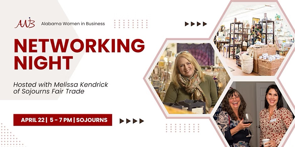 Networking Night at Sojourns Fair Trade store with owner Melissa Kendrick