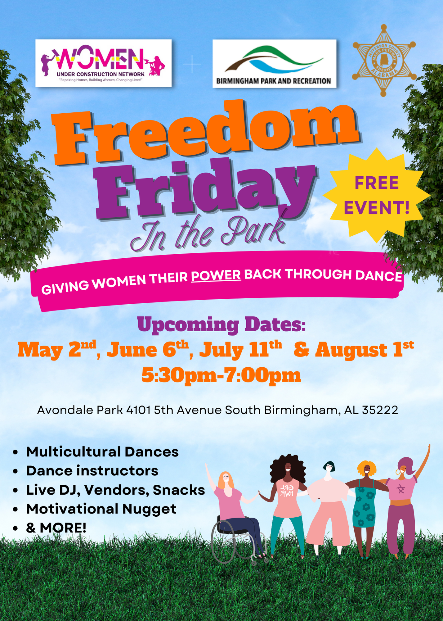WUCN Freedom Friday in the Park