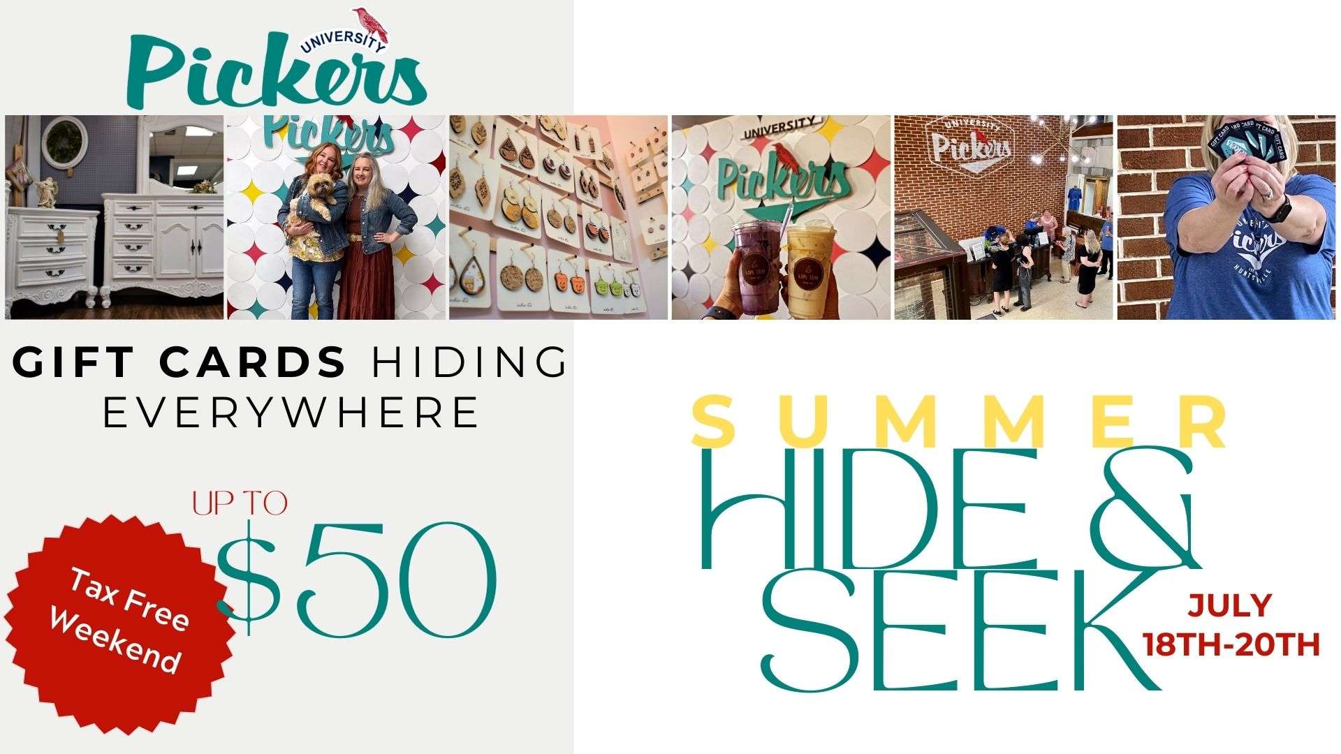 Tax Free Weekend & Summer Hide & Seek