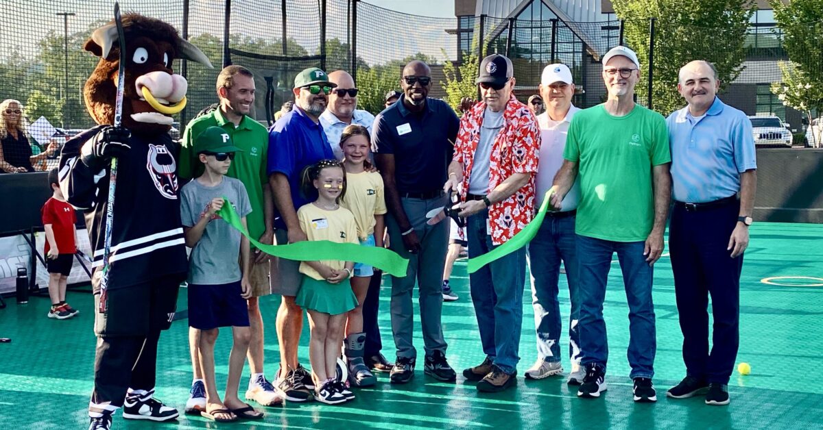 NEW: Pelham unveils state-of-the-art NHL Street Hockey/Soccer Court [PHOTOS]