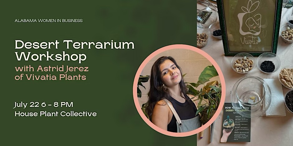 Desert Terrarium Workshop with Astrid Jerez