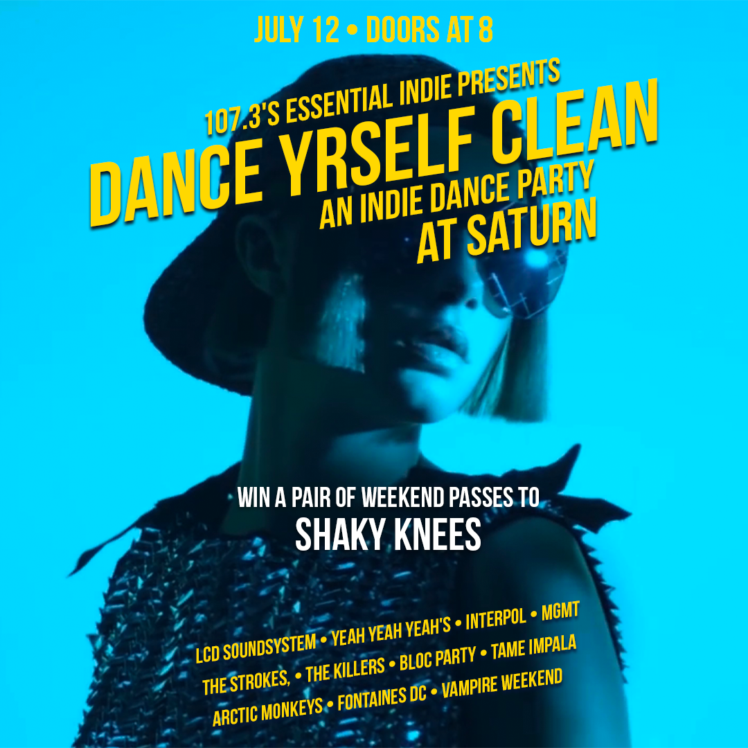 Dance Yrself Clean: An Indie Dance Party w/ wknd passes to Shaky Knees