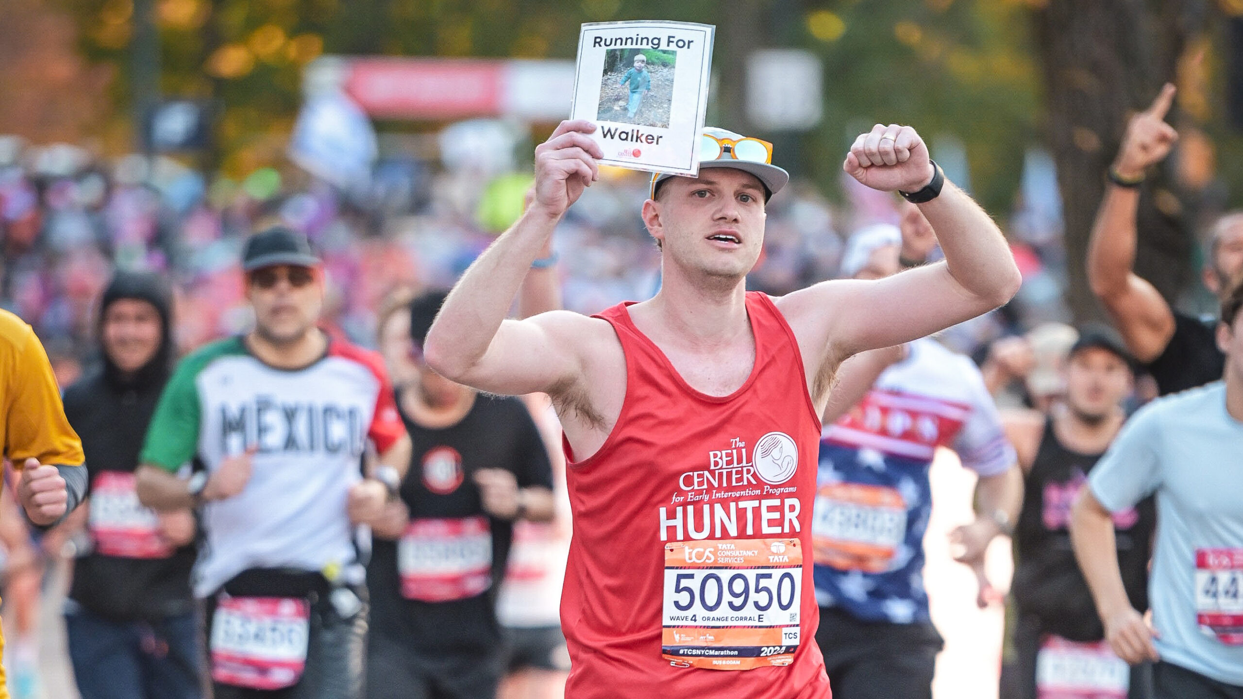 Local NYC Marathon runner raises largest donation in The Bell Center’s 40-year history
