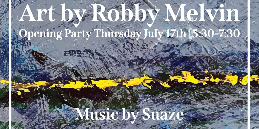 Art Show Opening for Robby Melvin at Rojo!