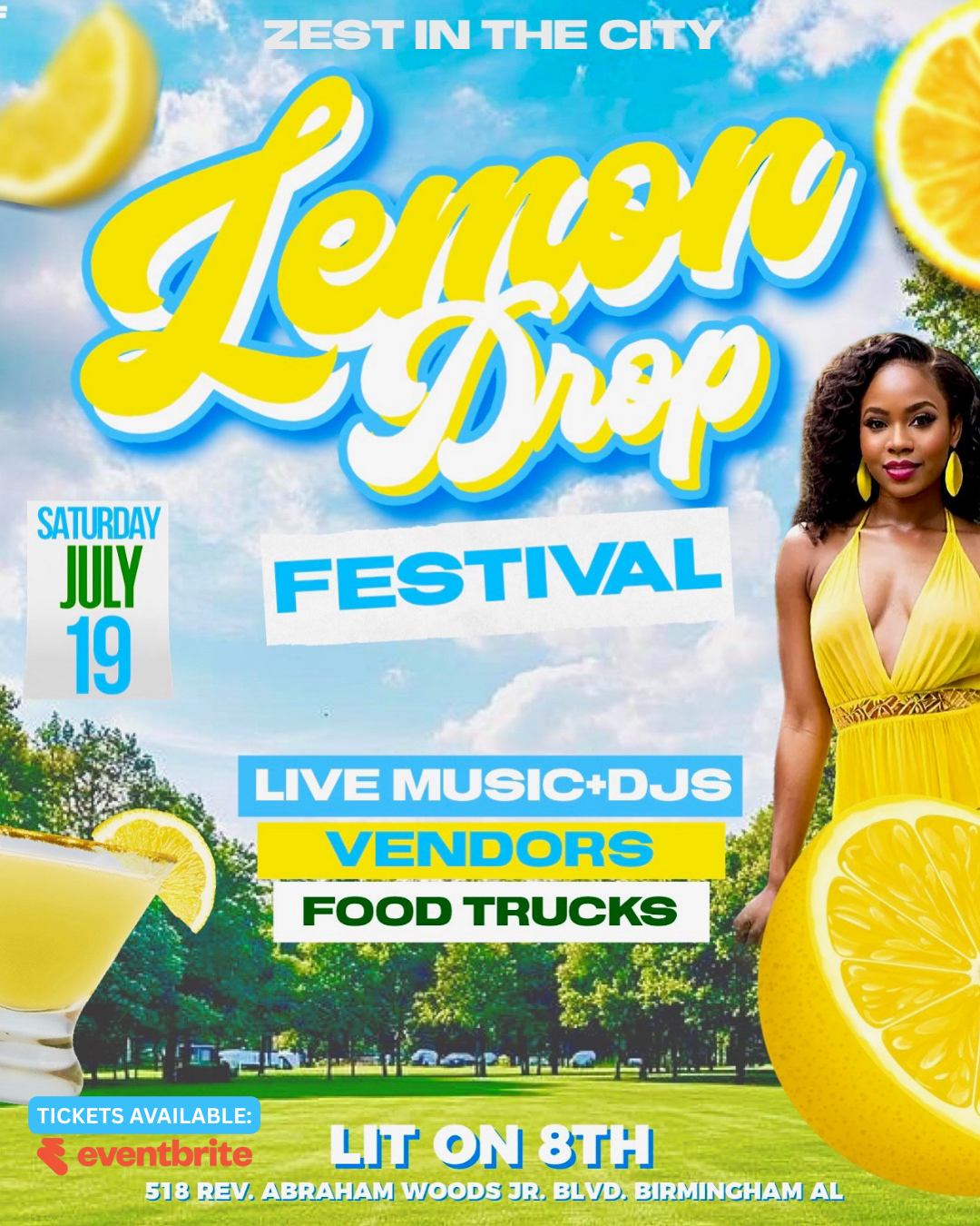 Zest in the City: Lemon Drop Festival