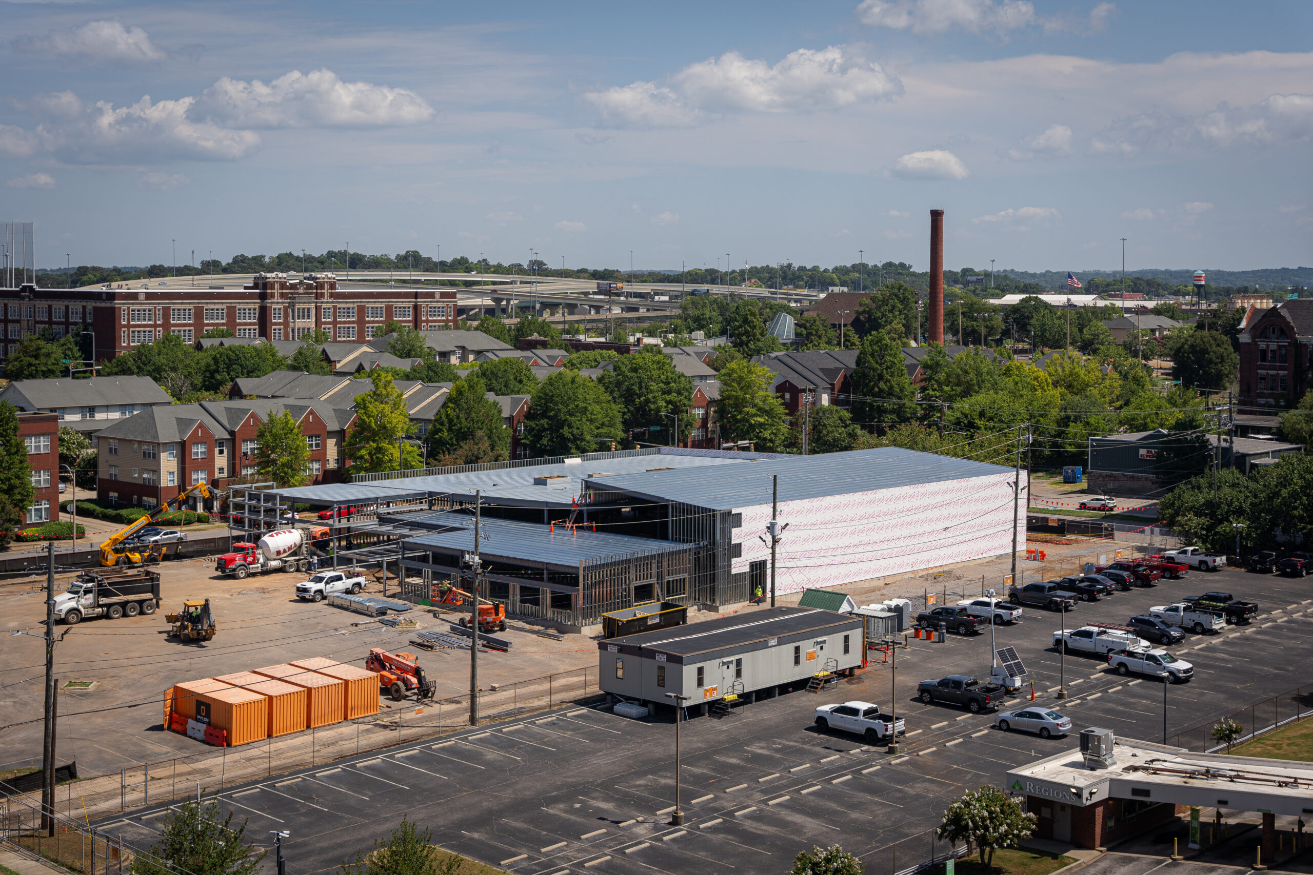 What’s the new structure going up in downtown Birmingham?