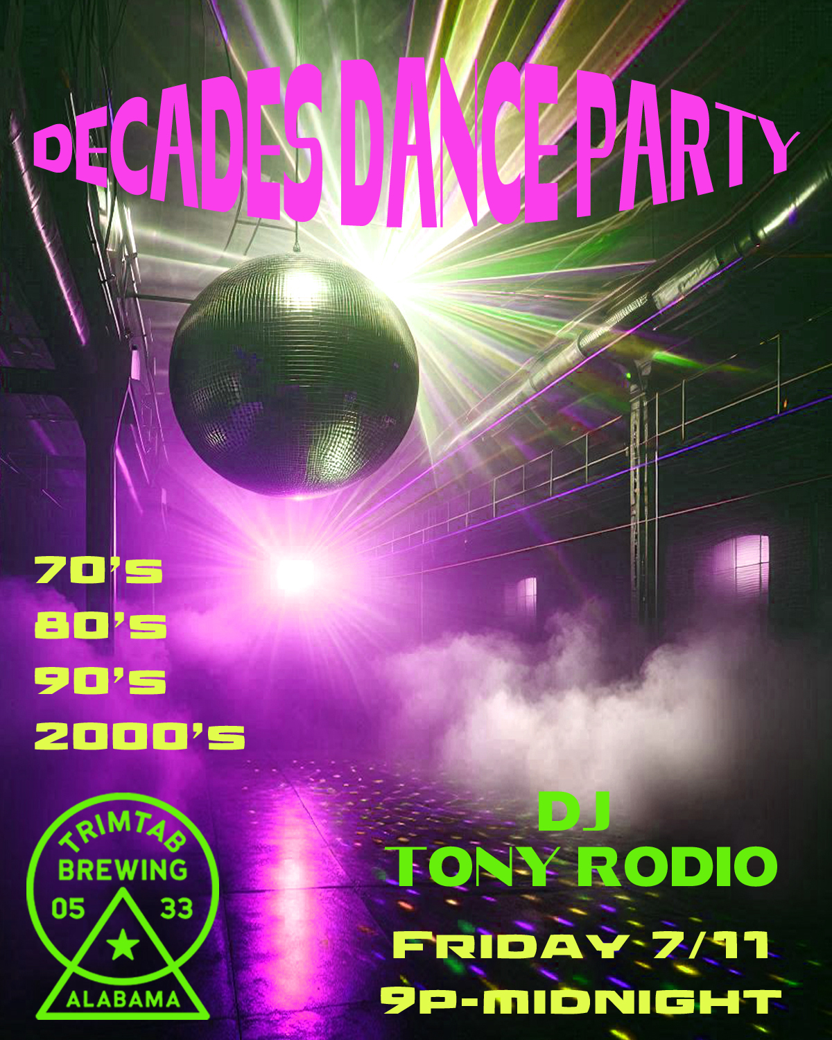 Decades Dance Party
