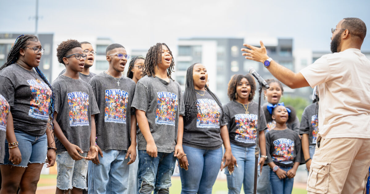 WATCH: America’s Got Talent Golden Buzzer recipient Birmingham Youth Choir sing National Anthem