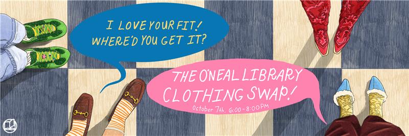 Clothing Swap at O’Neal Library