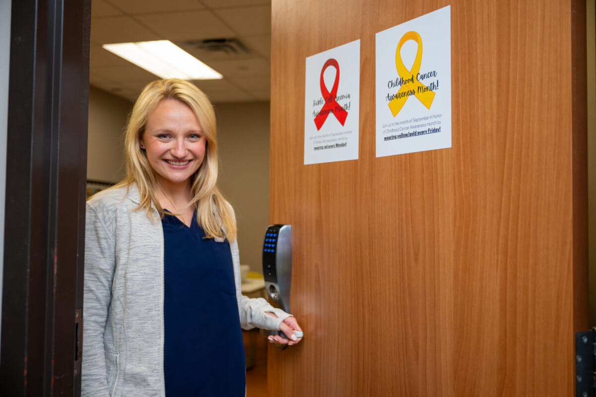 Once a cancer patient, now a nurse helping local kids exactly like her