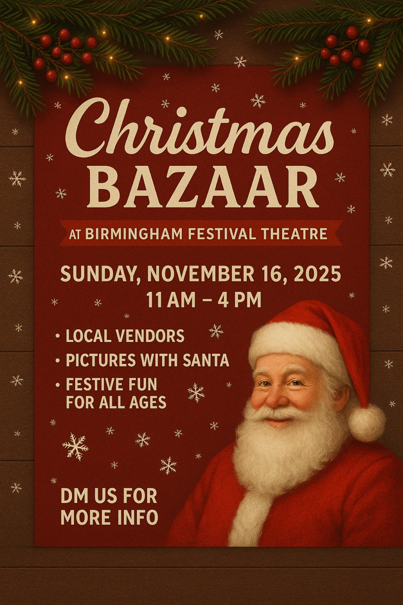 Christmas Bazaar at Birmingham Festival Theatre Christmas Bazaar at Birmingham Festival Theatre