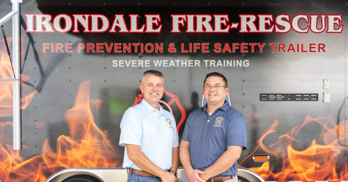 Learn why Irondale is tops for fire safety + prevention